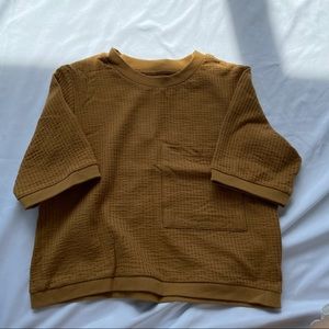 Oak+Fort Oversized Ginger Top